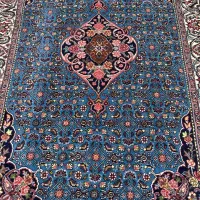 فرش دستباف (بساک) زرع نیم بیجار ۵۰ رج|فرش|مشکیندشت, |دیوار