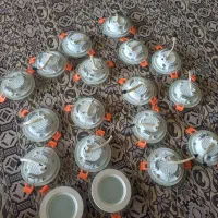 تعداد ۱۸ عدد هالوژن ۲۲۰ ولت ۷ وات نو نو