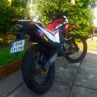 فلات ۲۵۰ طرح CRF|موتورسیکلت|رودسر, |دیوار