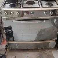 اجاق گاز طرح فر پنج شعله