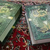 کتاب کلیات سعدی و کلیات گنجوی