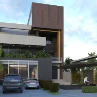 /دفتر فنی طراحی ویلا نقشه کشی سازه محوطه ازبیلت/