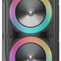 اسپیکر شارژی نو مسافرتی رادیو بلوتوثی فلش میکروفن