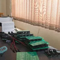 باتریupsدستگاه ساعت زن انگشتی/upsحضورغیاب چهره زن