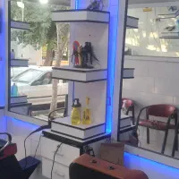 فروش دکور و صندلی کار طرح برقی آرایشگاه|آرایشگاه و سالن‌های زیبایی|ورامین, ورامین|دیوار