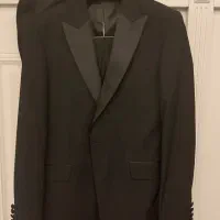 کت و شلوار مشکی مخصوص دامادی