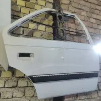 درب عقب شاگرد پارس سفید بدون رنگ و صافکاری