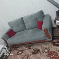 مبل 7نفره کاملا سالم|مبلمان خانگی و میز عسلی|رشت, یخسازی|دیوار
