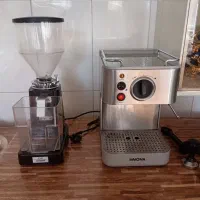 دستگاه اسپرسو نوا 140 و اسیاب c19اورجینال 500 وات