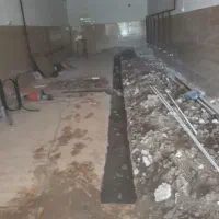 تخریب پی کنی بنایی حمل بار بنایی انجام داده میشود