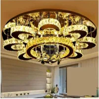 لوستر الماس. لوستر کهکشانی سقفی دایره 1 .AC light