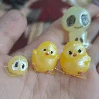 فیگور جوجه و روحک شبتاب دست ساز