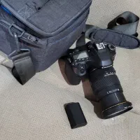 دوربین canon 80D کم کار خیلی تمیز با همه لوازم