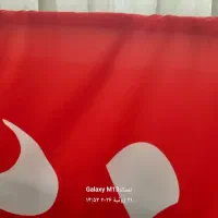 پرچم یا الثارات۲ در ۱ با چوب نی ۴متری