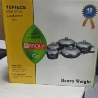 سرویس قابلمه بارولی  وسرویس قاشق چنگال 128 پارچه