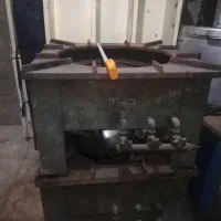 اجاق گاز پلوپز زمینی.اجاق گاز سه شعله. پلوپز گازی