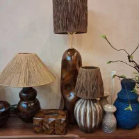 فروش آباژور کنار سالنی و رومیزی نو