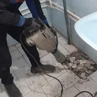 کنده‌کاری لوله کشی فاضلاب تخریب لایروبی اکو کوچه