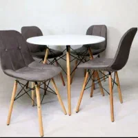 میز و صندلی غذا خوری ناهار خوری مدل لمسه