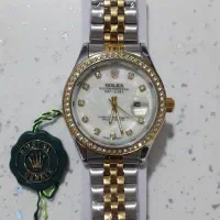 ساعت رولکس دور نگین تاج دار