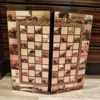 تخته نرد اصل ترکیه ای ....طرح  زیبا و بی نظیر