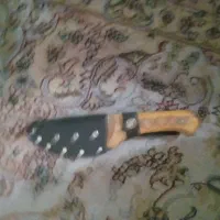 چاقو تیز فولاد حیدری با قلاف