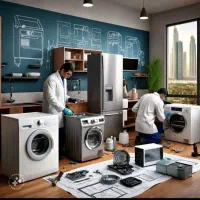 تعمیرات تخصصی یخچال لباسشویی ظرفشویی درمحل