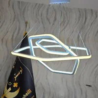 لوستر ۶گوش دوطرف نور