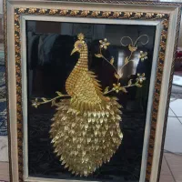 تابلو طرح طاووس