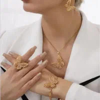 نیم ست پروانه