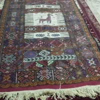 گلیم زیبا با نقش های متنوع