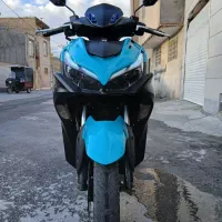 موتوره آیروکس1401رنگ آبی فیروزه ای 150 سی سی کبیر