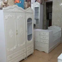 تخت و کمد نوزاد و نوجوان/ با طراحـی خـاص/سیسمونی|تخت و صندلی بچه|محمدشهر, همایون ویلا|دیوار