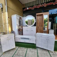میز تلویزیون جدید تیوی ال ای دی lcd ضمانت دار|میز تلویزیون|شیراز, صاحب الزمان|دیوار