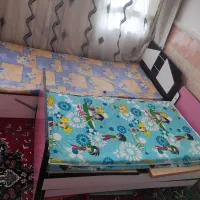 دوعددتخت خواب کودک ونوجوان|تخت و سرویس خواب|قم, شهر قائم|دیوار