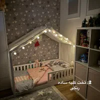 تخت مونتیسوری ،کلبه ای|تخت و سرویس خواب|اهواز, کمپلو جنوبی|دیوار