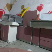 کابینت بدنه فلزی درب ام دی اف|آبچکان و نظمدهنده ظروف|محمدشهر, شهرک چمران|دیوار