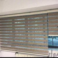 پرده های زبرا ساده وطرح دار(اداری و خانگی)