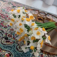 دسته گل نرگس مصنوعی