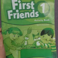 کتاب زبان انگلیسی First Friends 1 و work book|کتاب و مجله آموزشی|کرج, فاز ۲ مهرشهر|دیوار