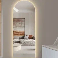 آینه . آینه دفرمه ،بک لایت ،|آینه|مشهد, کشف|دیوار