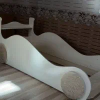 تخت چوبی پسرانه طرح ماشین