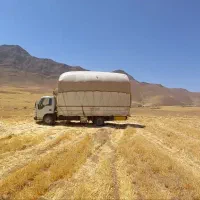 تحویل کاه گندم درب دامداری