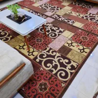 دو تخته فرش ۶متری گل برجسته|فرش|گرمدره, |دیوار