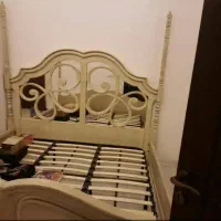 تخت دونفره چوب راش ونئوکلاسیک