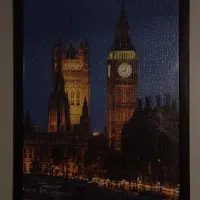 تابلو پازل برج ساعت لندن