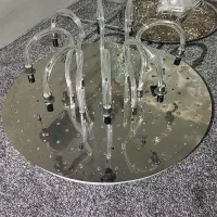 دوعدد لوستر بزرگ