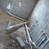 لوله کشی آب وفاضلاب انجام صفرتا صد ساختمان