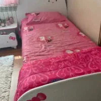 ست کامل هلوکیتی ساحل چوب (تخت کتابخانه پاتختی) تشک
