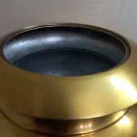 کلمن برنجی سنگین سماور زغالی قدیمی|سماور، چایساز، قهوهساز|تهران, نیروی هوایی (پیروزی)|دیوار